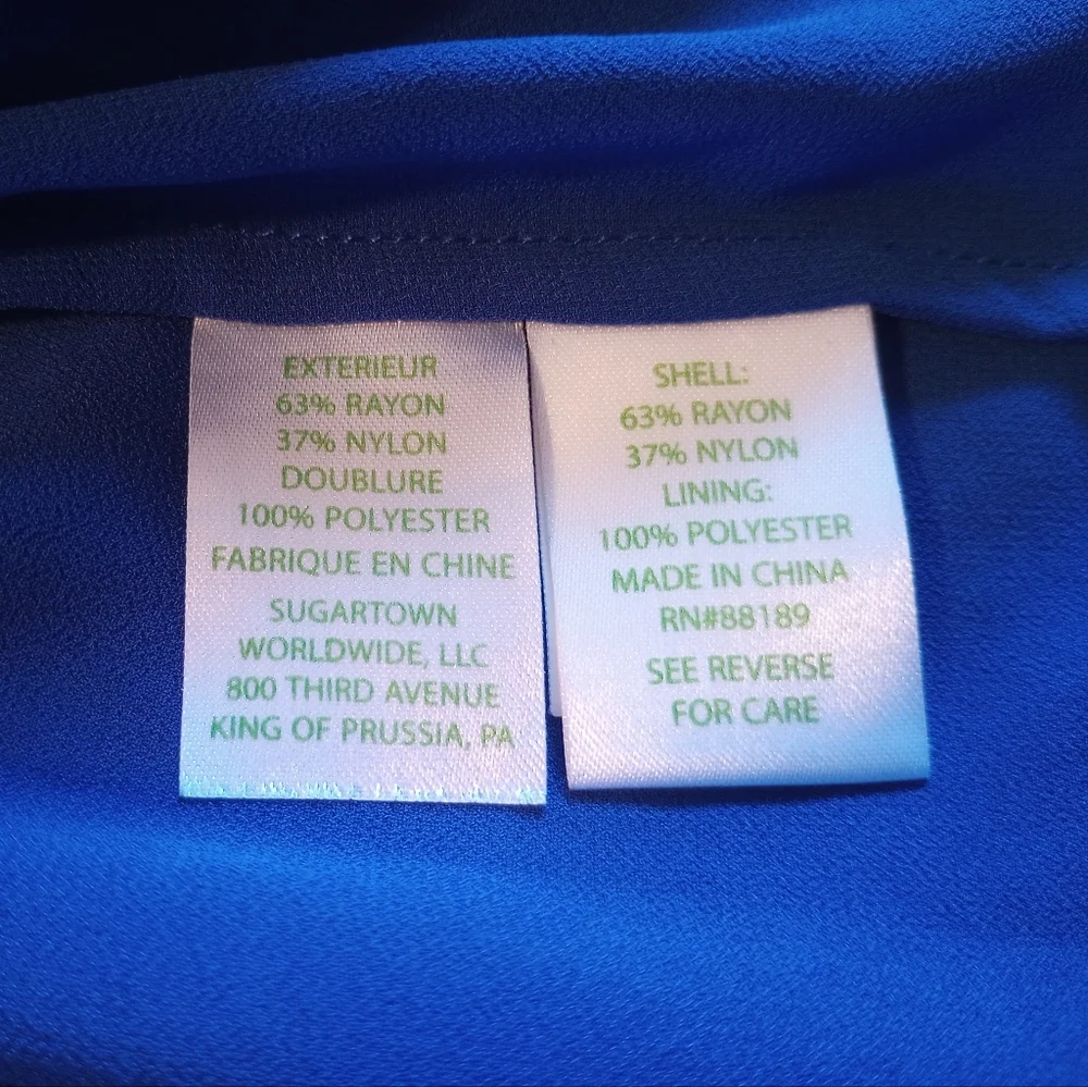 Lilly Pulitzer women's off shoulder long sleeve blouse - Picture 10 of 10